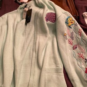 Disney Ariel plus size 1 cardigan